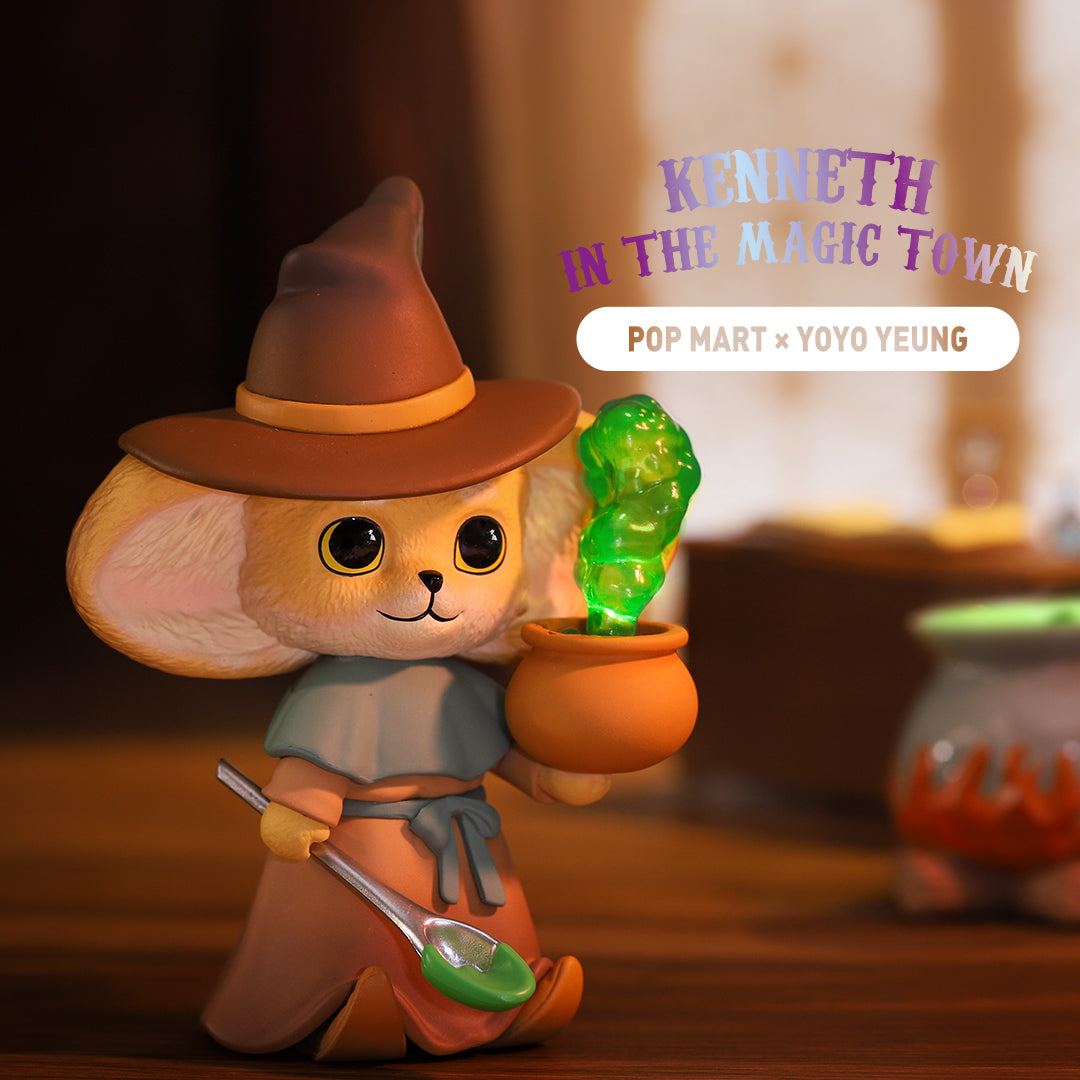 Kenneth in Magic Town Blind Box Series by Yoyo Yeung x POP MART