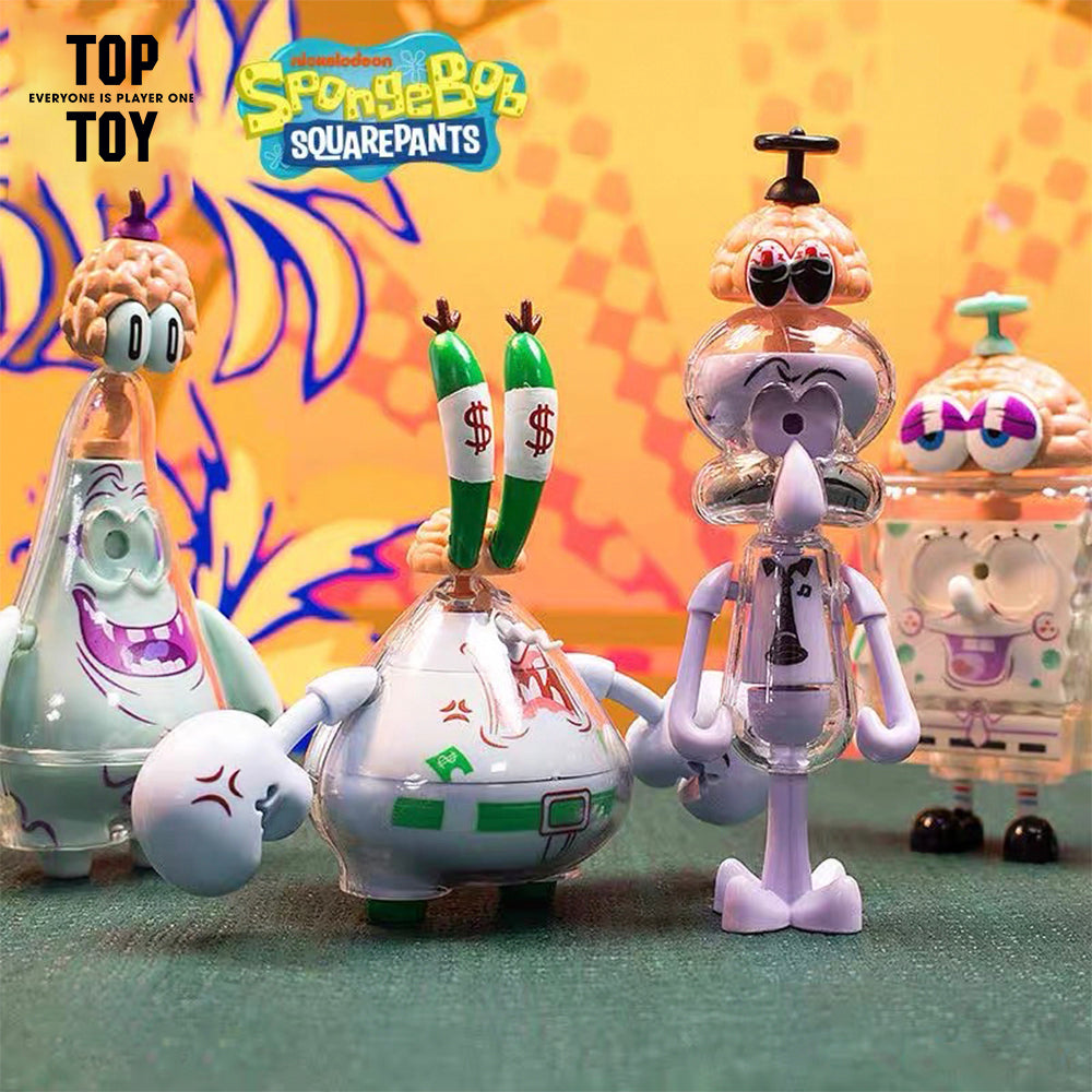 Spongebob Flying Brain Bricks Blind Box Series by TOP TOY
