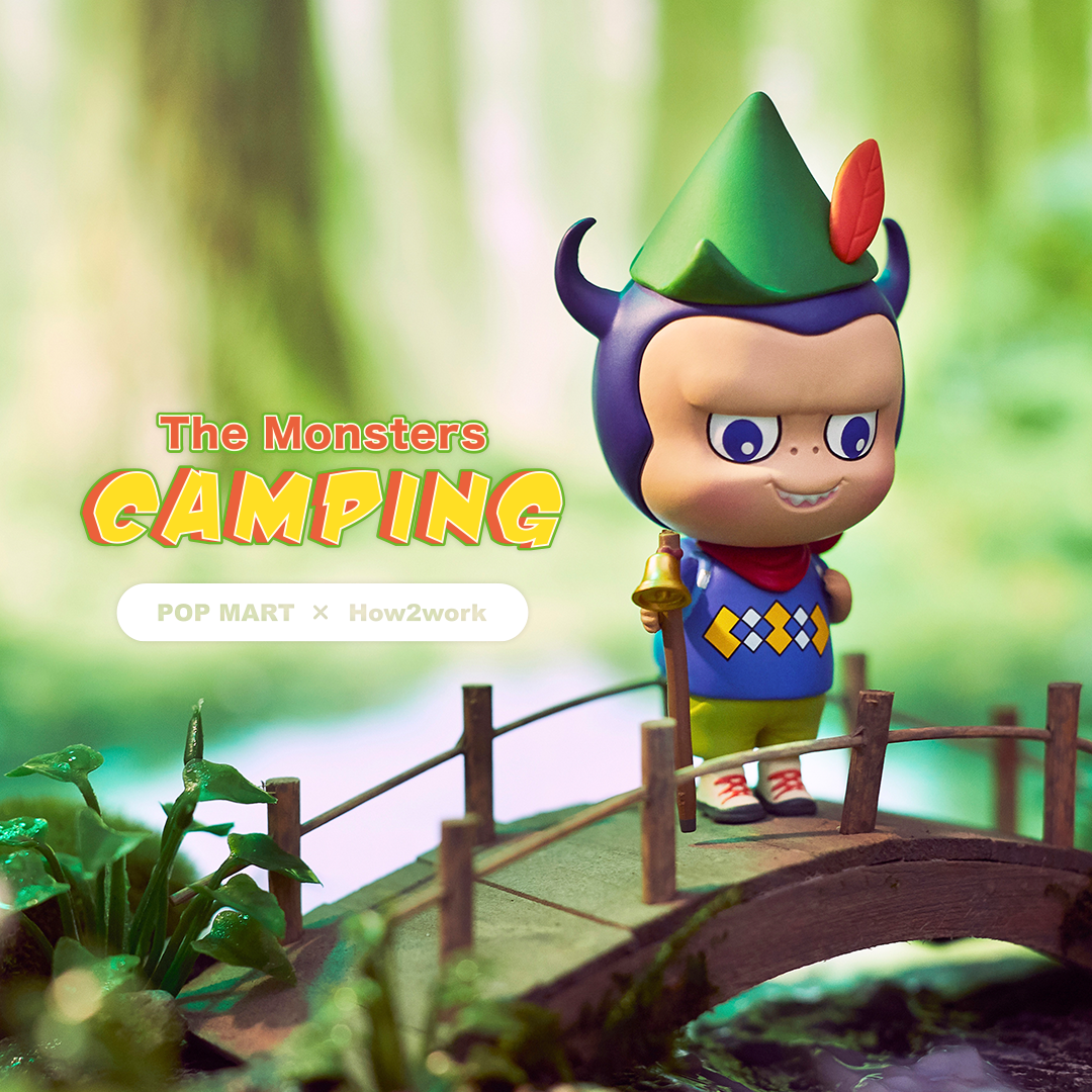 The Monster Camping Series Blind Box by POP MART x Kasing Lung