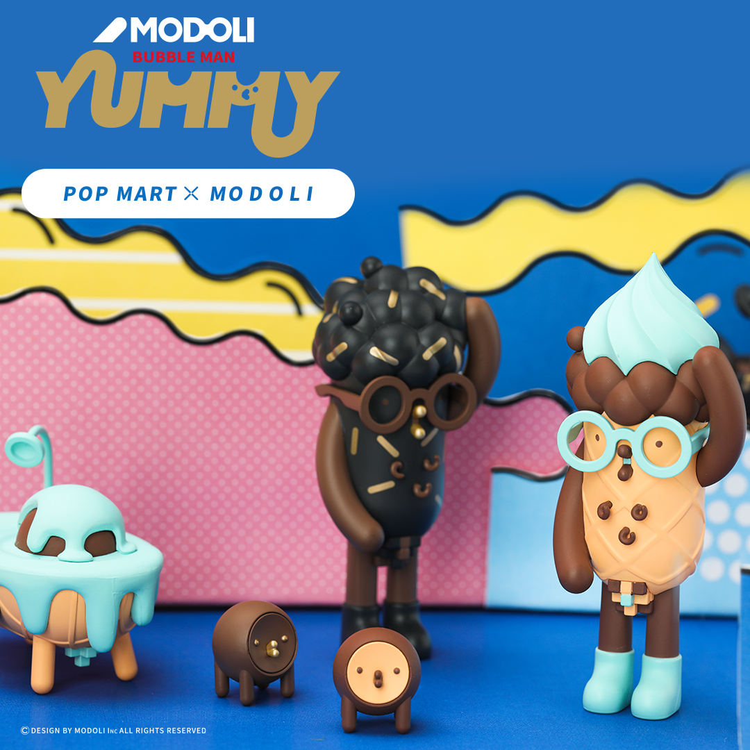 Yummy Bubble Man by Modoli x POP MART