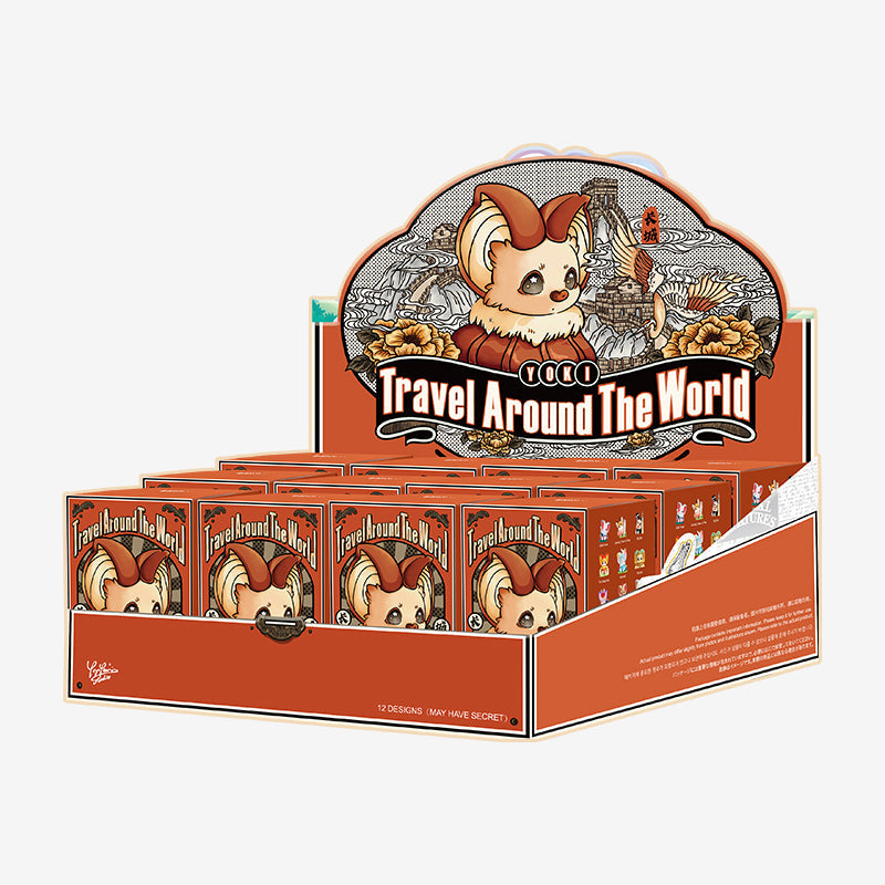Yoki Travel Around The World Blind Box Series by POP MART