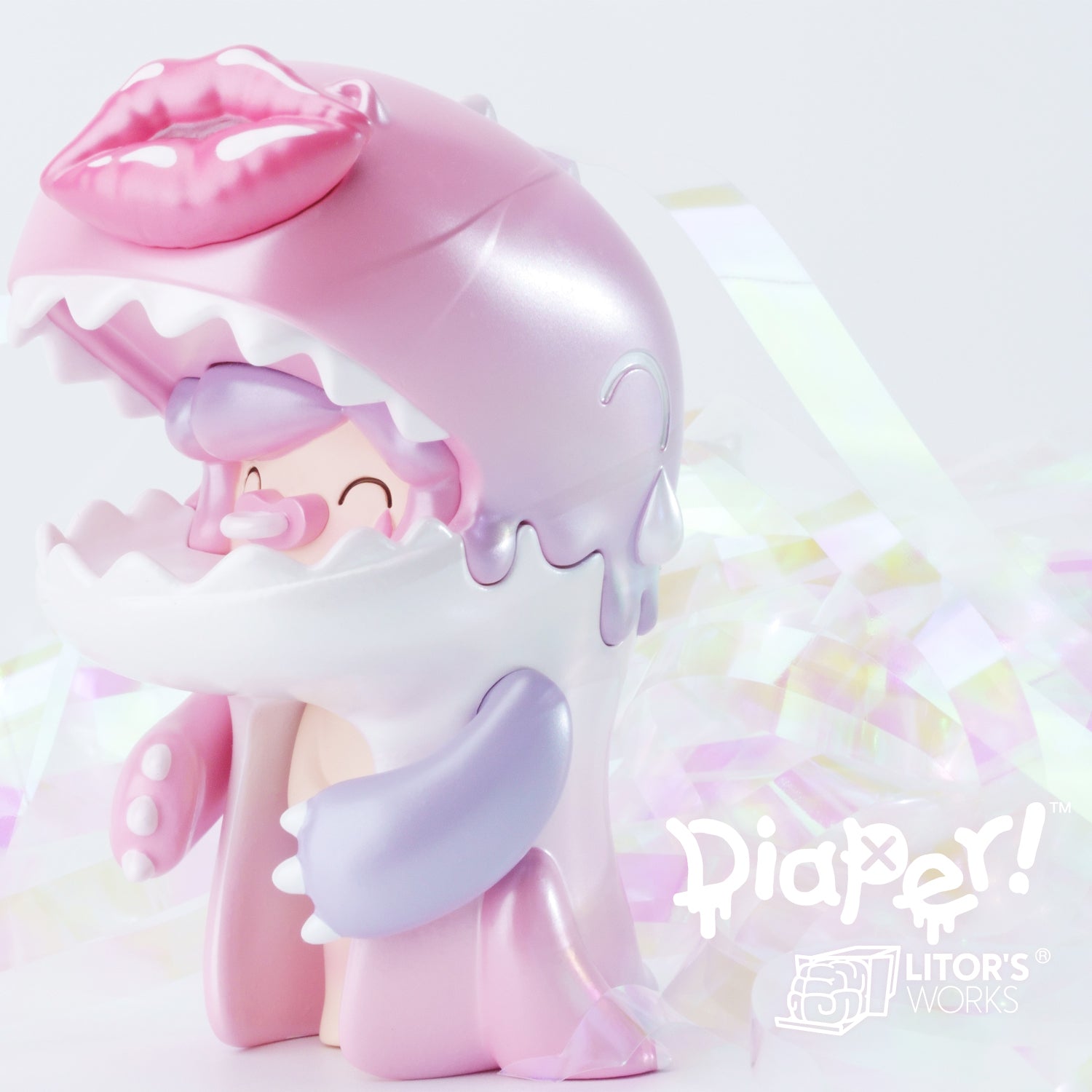 Umasou! Diaper MUA Art Toy Figure by Litor's Work