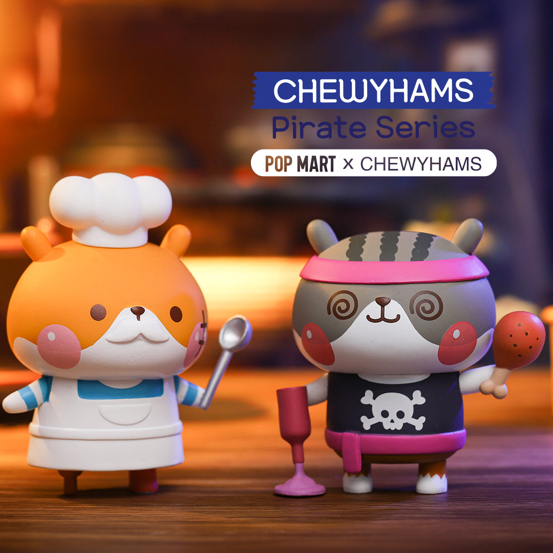 Chewy Hams Pirate Blind Box Series by Funi x POP MART