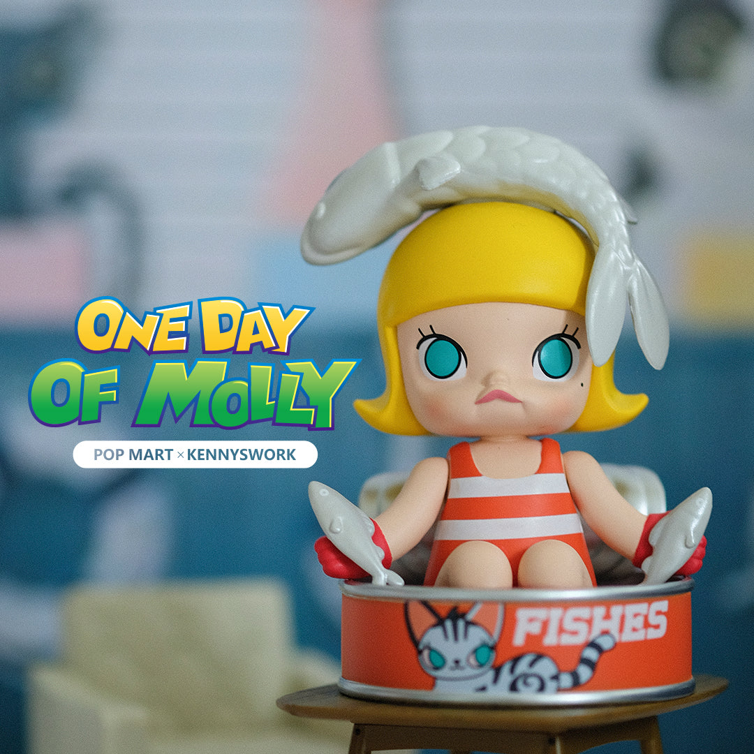 One Day of Molly Blind Box Series by Kennyswork x POP MART