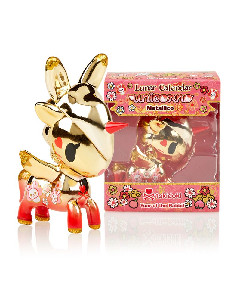 Lunar Calendar Unicorno Metallico - Year of the Rabbit (Limited Edition) by Tokidoki