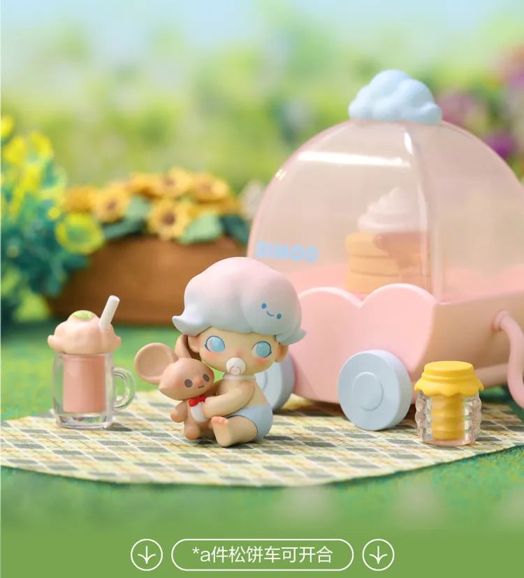 DIMOO Go on an Outing Together Blind Box Series by POP MART