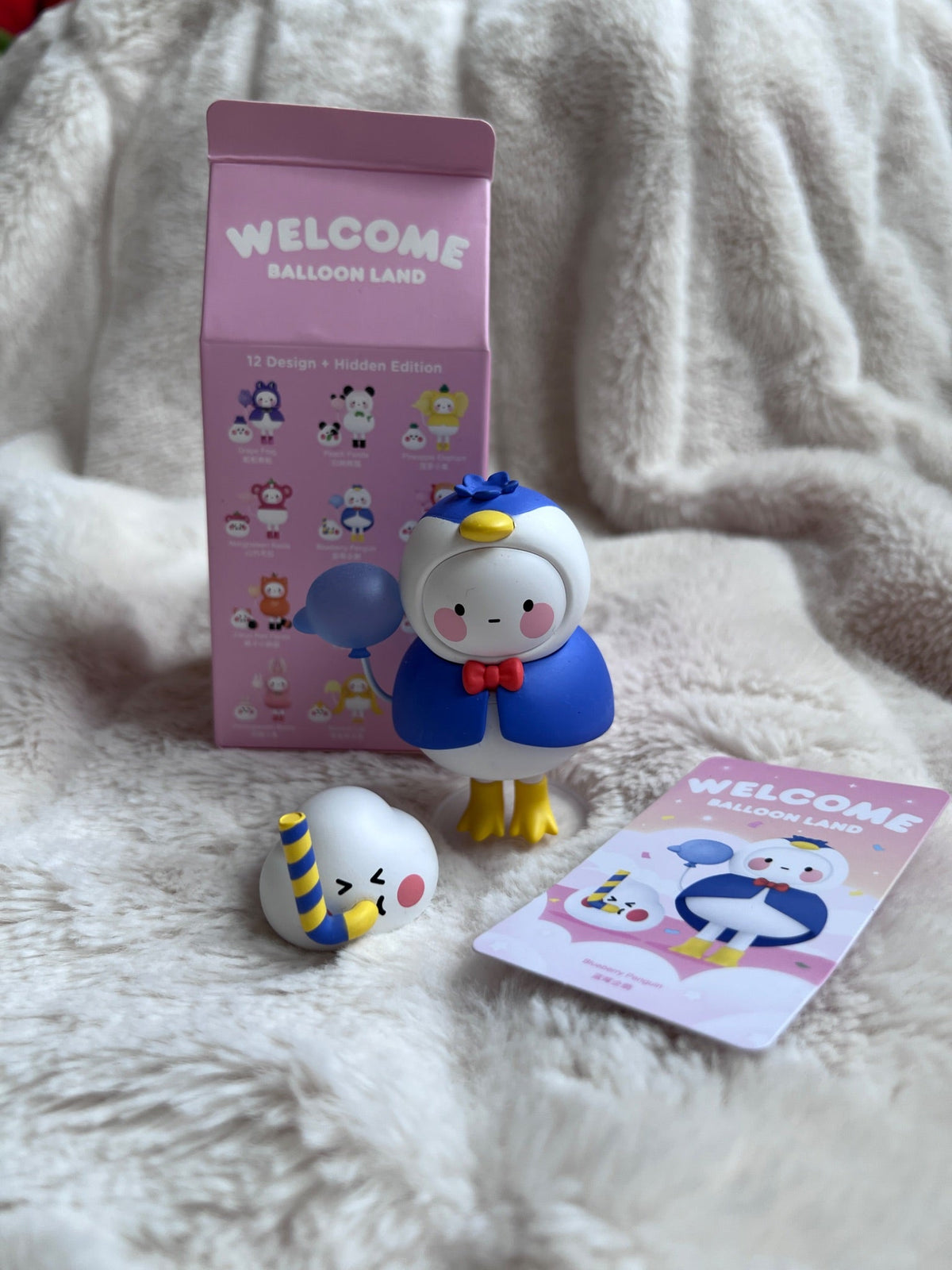 Bobo and Coco Balloon Land Blind Box Toy Series by POP MART - Blueberry Penguin - 1