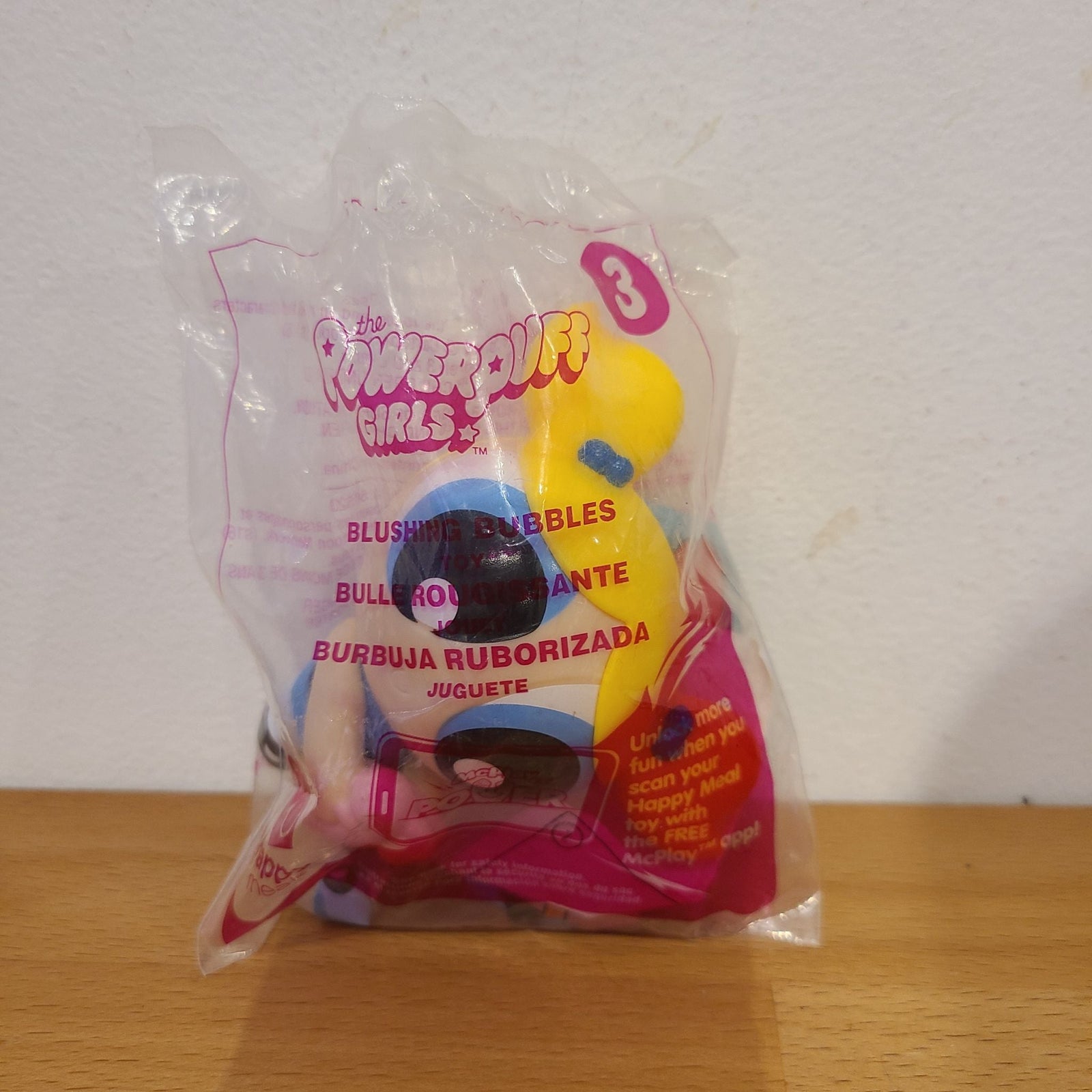Blushing Bubbles - Powerpuff Girls by Happy Meal McDonalds Toys 2016 - 3