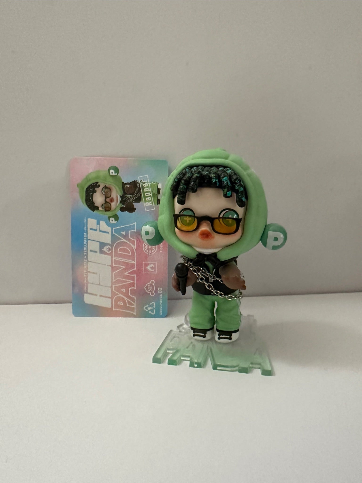 Rapper -  Skullpanda Hype Panda - POPMART  - 1