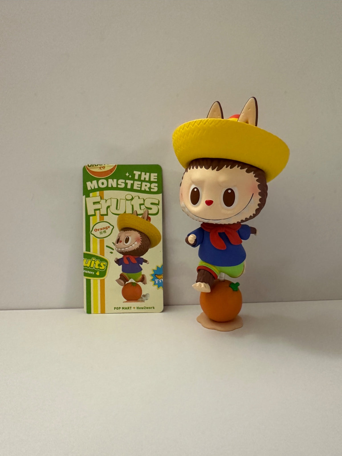 Orange - Labubu The Monsters Fruits  - POPMART  - 1