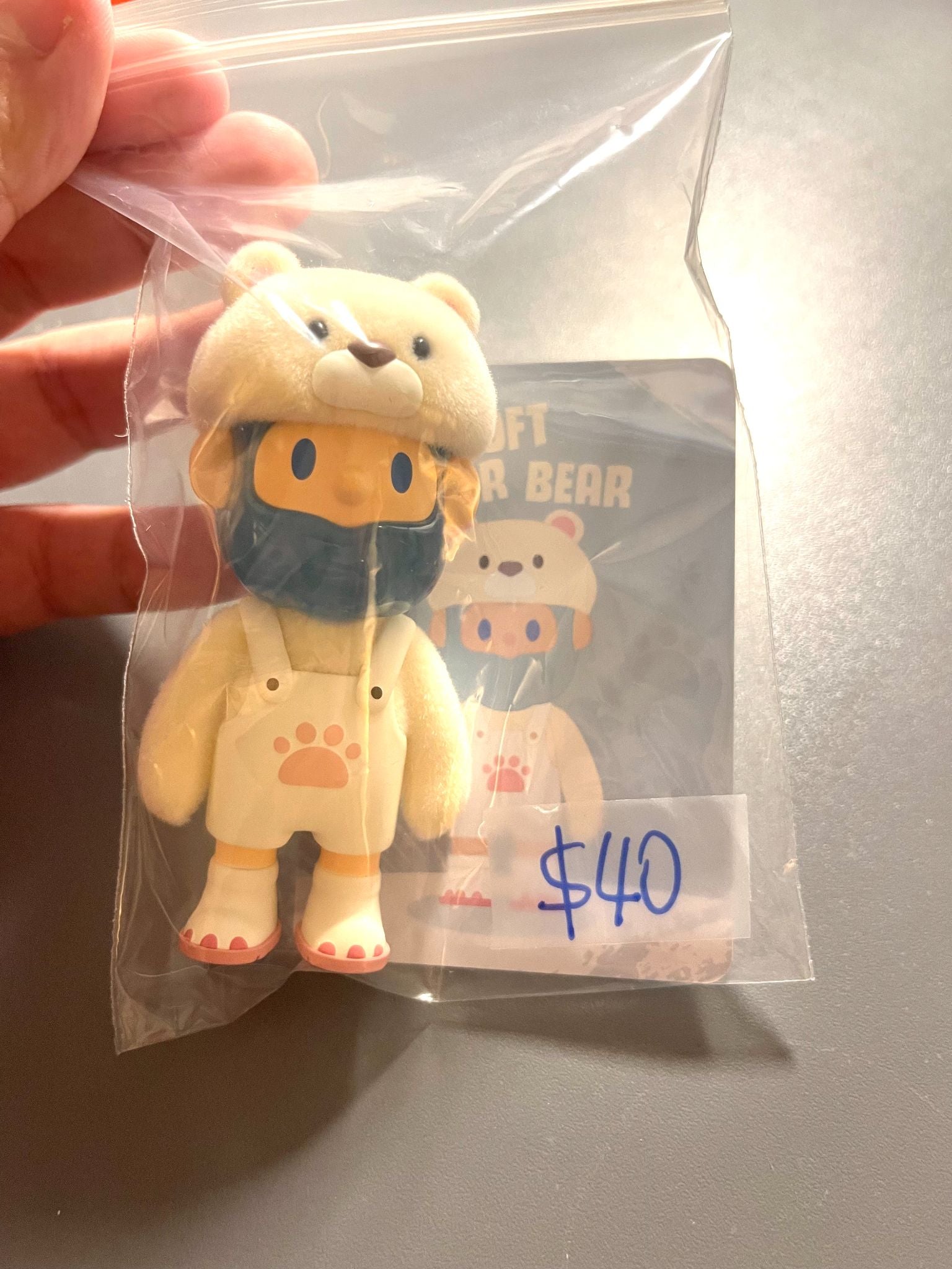 Soft Polar Bear - Farmer Bob 7 Animal Series By Finding Unicorn - 1