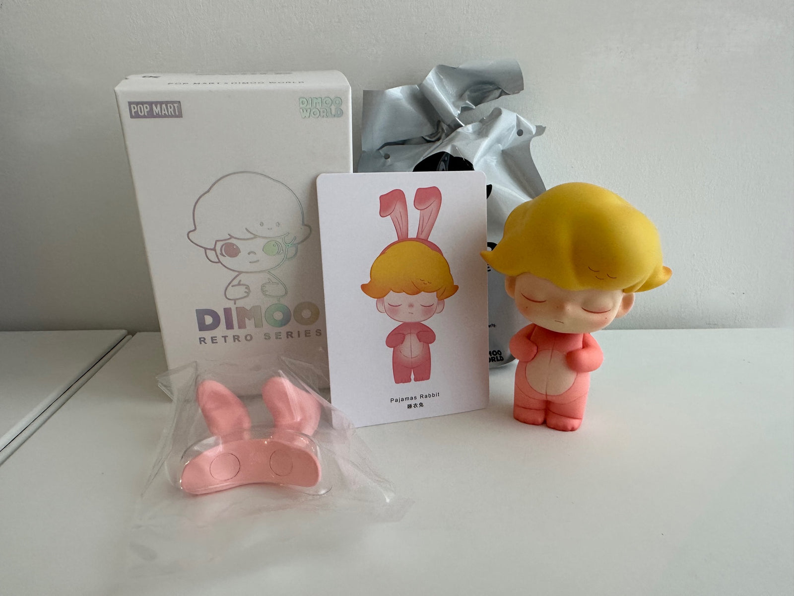 Pajamas Rabbit - DIMOO Retro Series Figures by POP MART  - 1