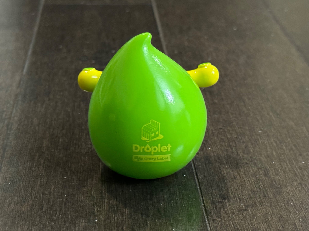 Crazy Label x Jam Factory Droplet Series 1 Green & Yellow - 2