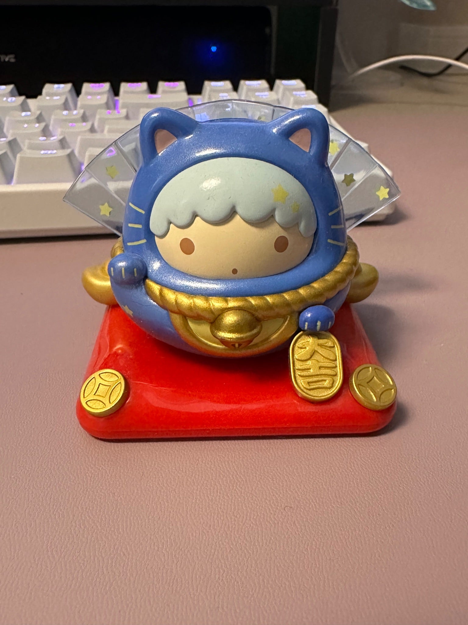 Little twin stars(Kiki) - Sanrio Characters Lucky Cat Tumbler Series by TOP TOY - 1