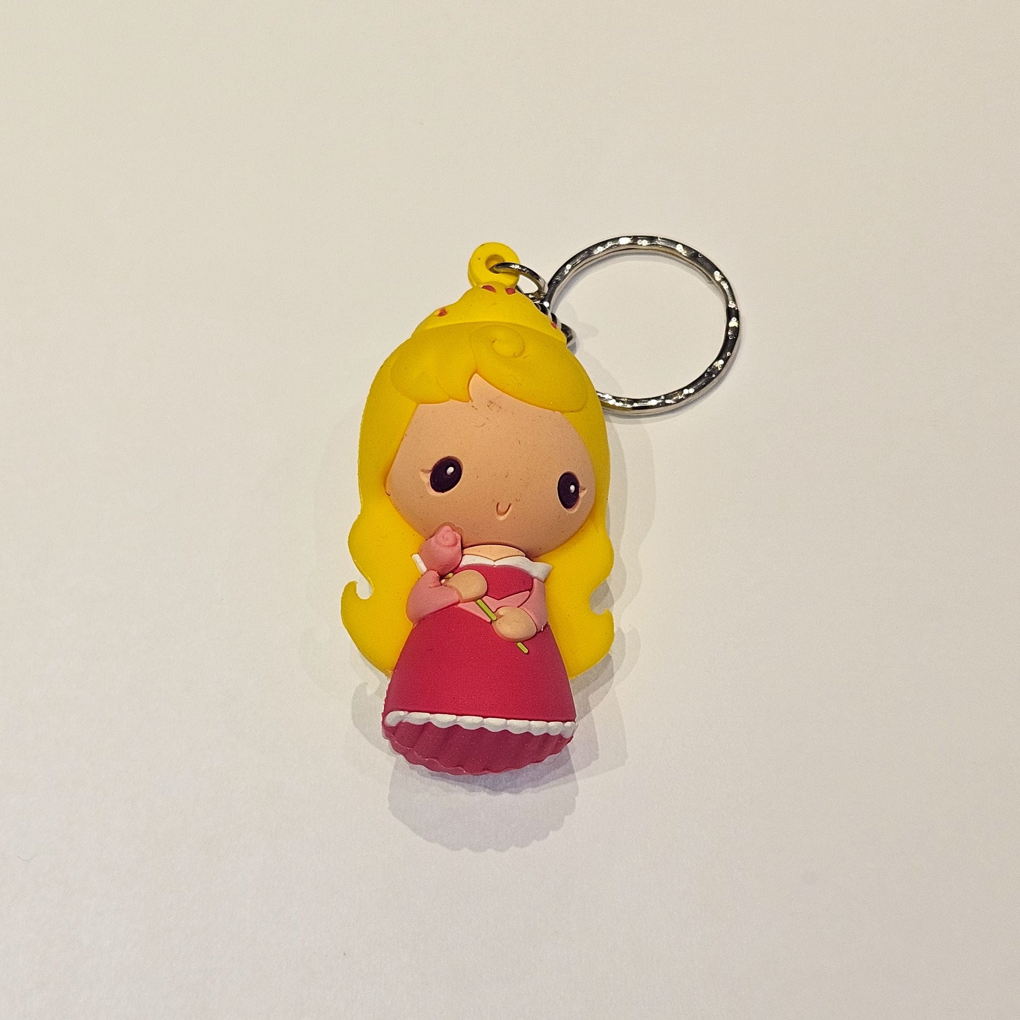 Aurora With Rose - Disney Princess Series 9 Figural Keychain - Mindzai Toy Shop Aurora With Rose - Disney Princess Series 9 Figural Keychain - Mindzai Toy Shop