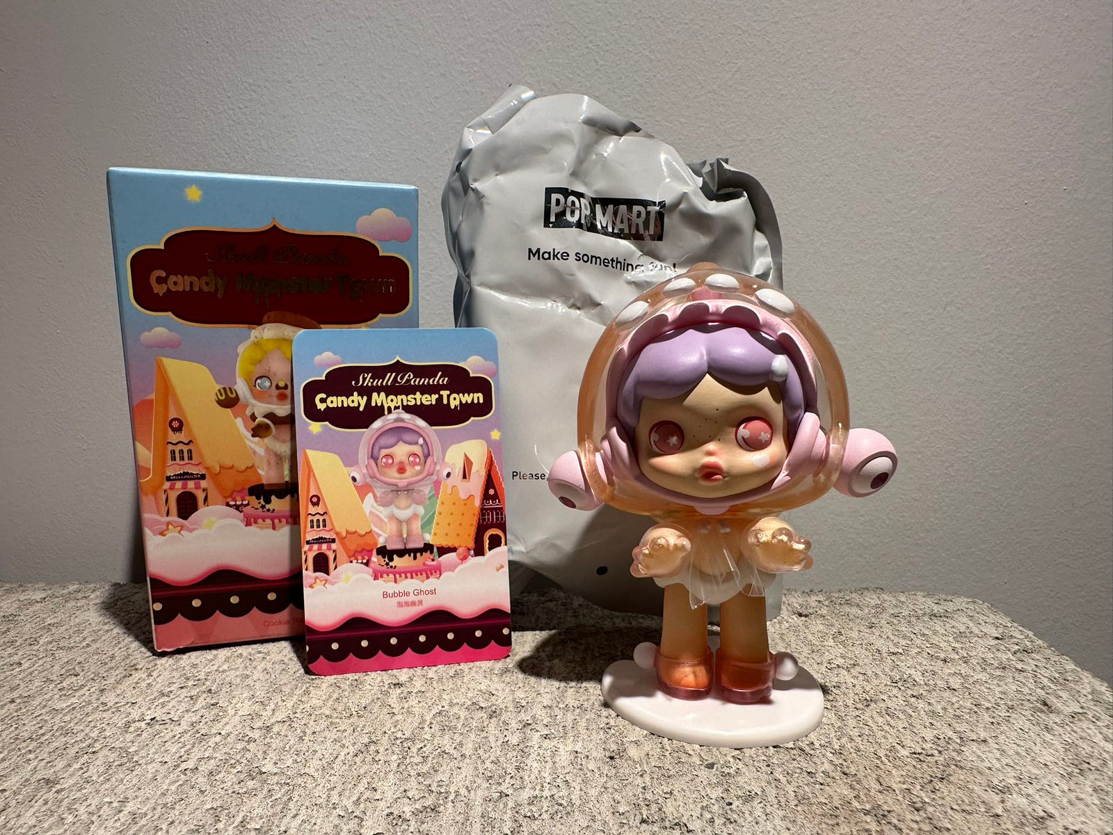 Bubble Ghost - SKULLPANDA Candy Monster Town Series by POP MART - 1