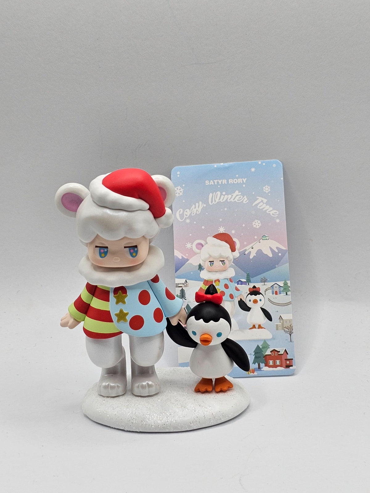 Polar Bear - Satyr Rory Cozy Winter Time Blind Box Series - Popmart - 1