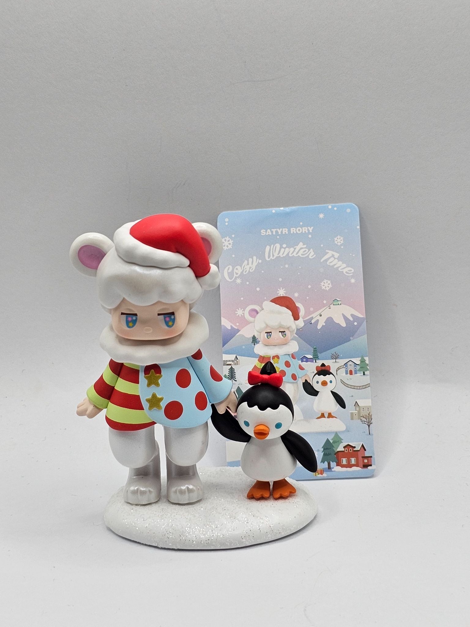 Polar Bear - Satyr Rory Cozy Winter Time Blind Box Series - Popmart - 1