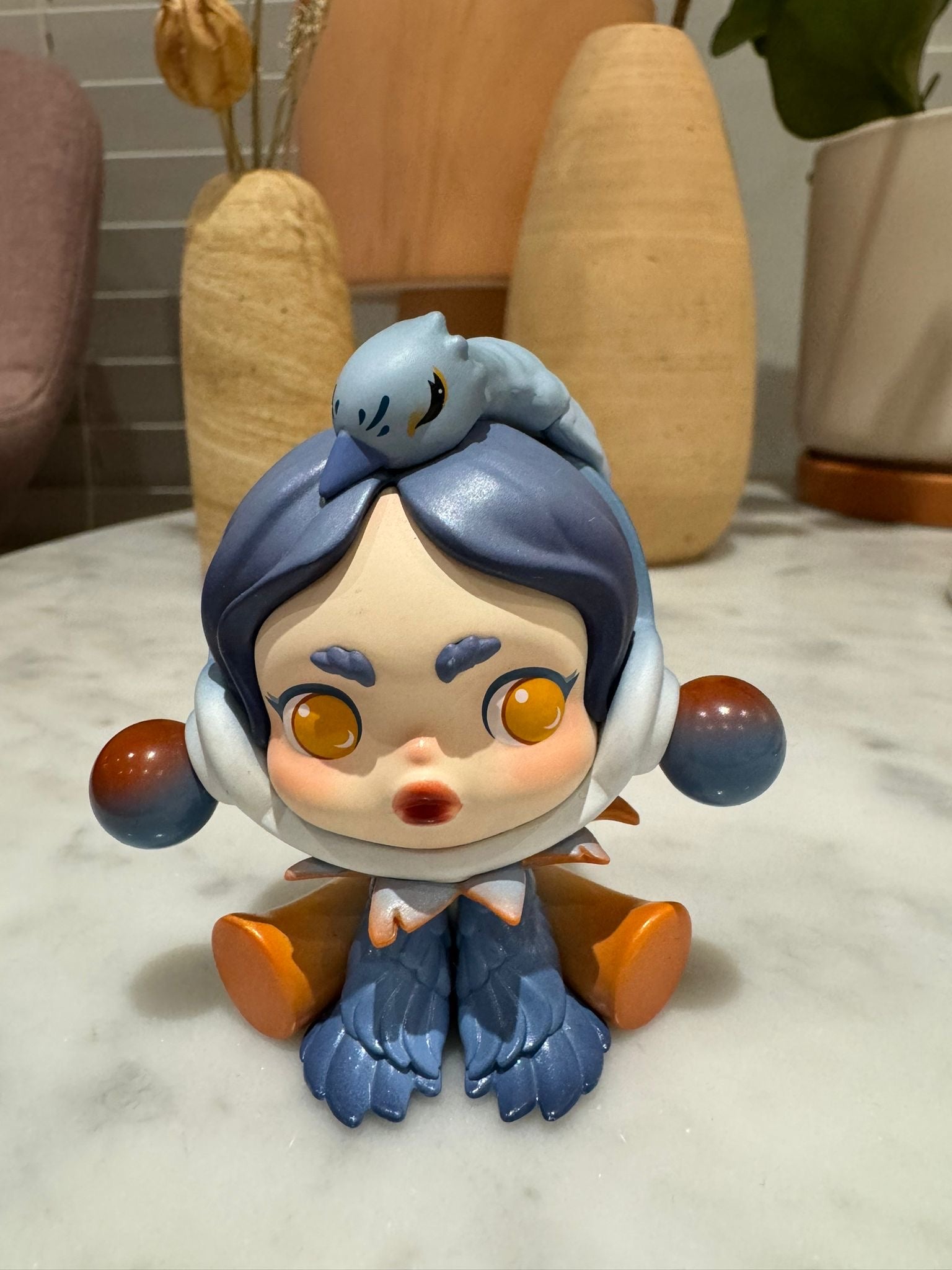 Popmart Skull Panda The mare of animals series pigeon - 1