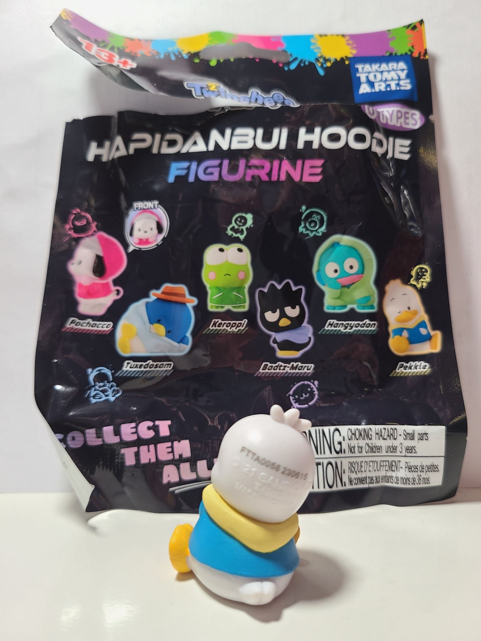 Pekkie - Hapidanbui Hoodie Figurine by Takara Tomy Arts - 1