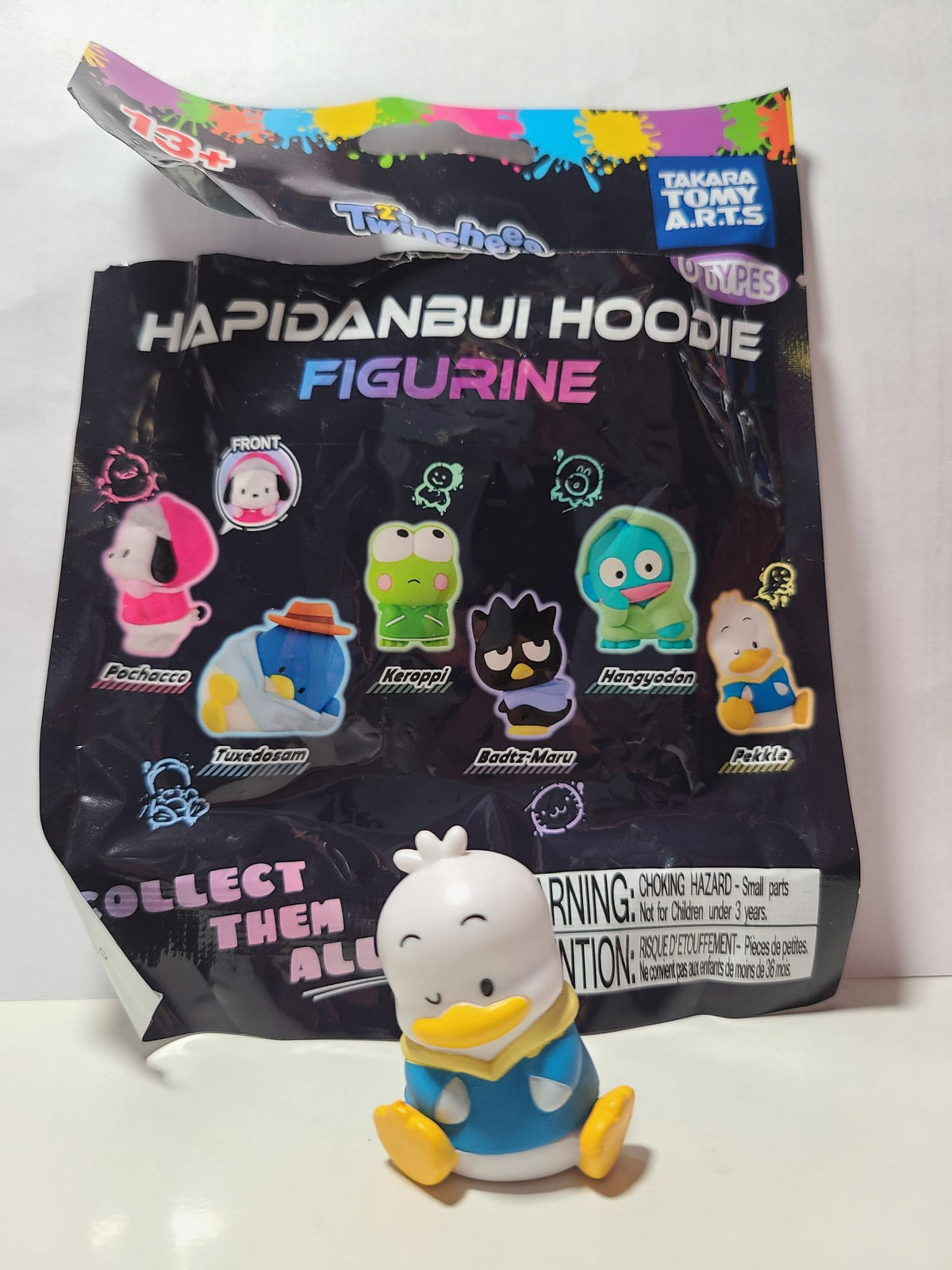 Pekkie - Hapidanbui Hoodie Figurine by Takara Tomy Arts - 1
