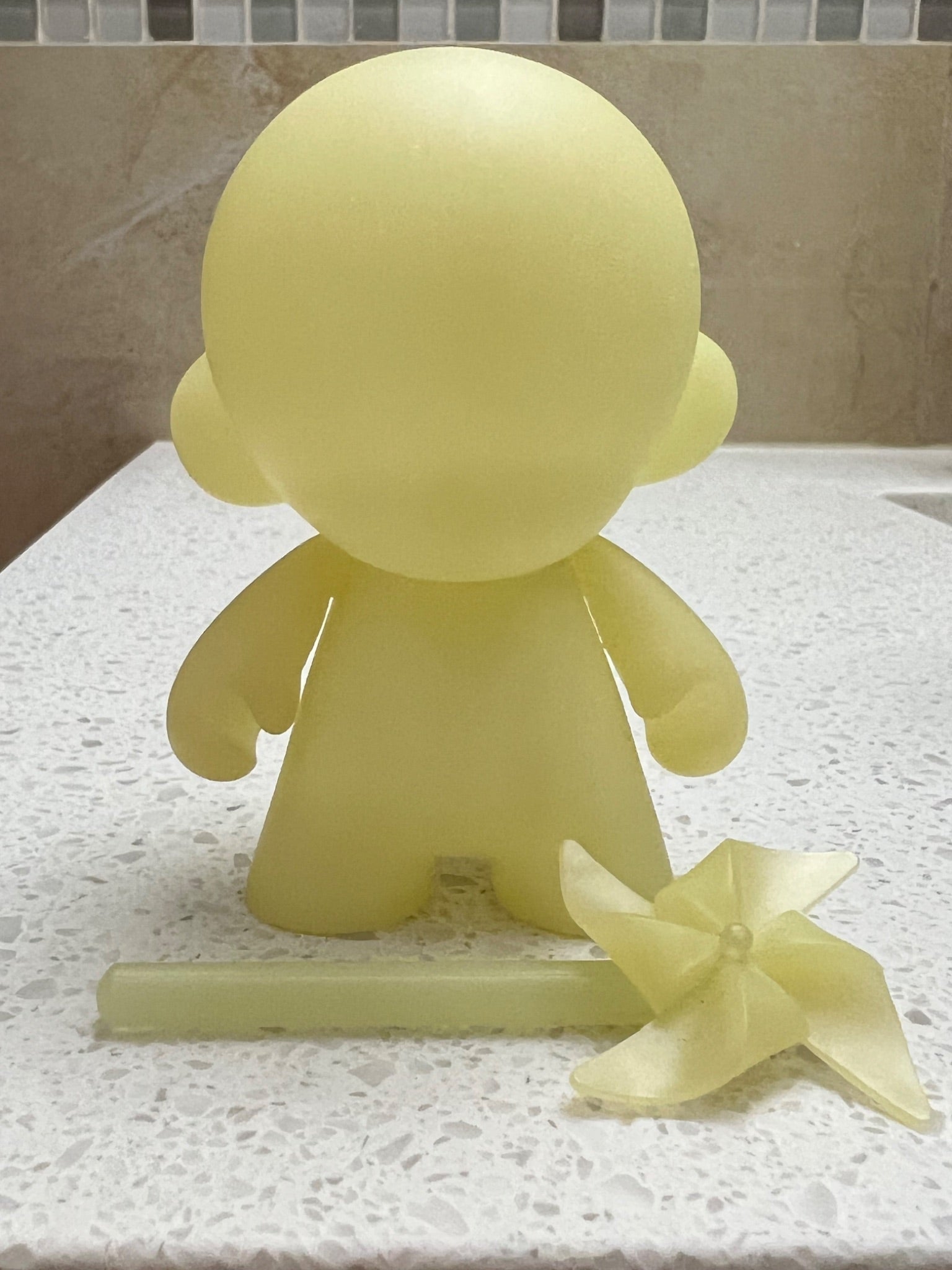 Kidrobot ~ Munny •4” GID + DIY• - 1