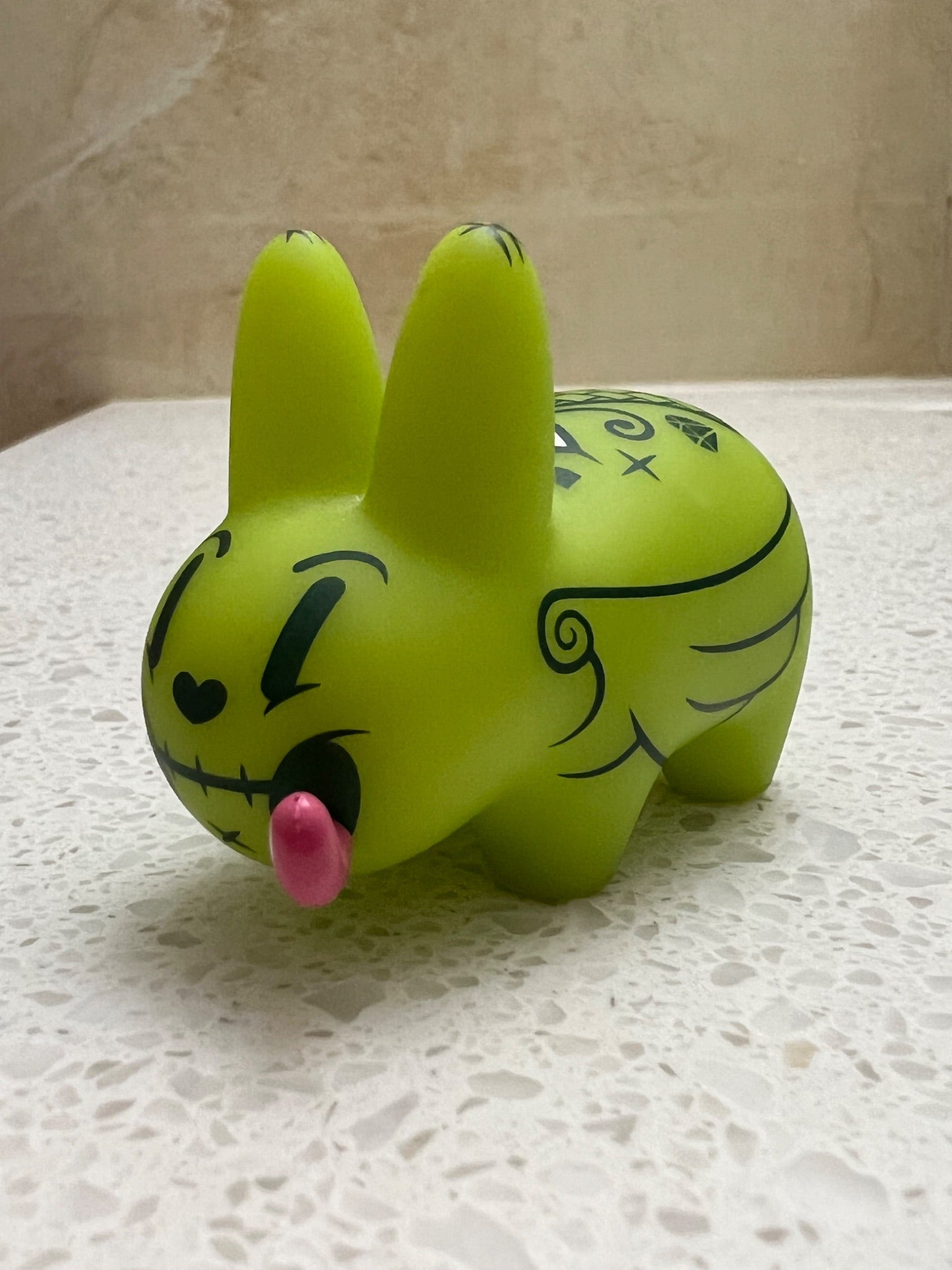 Kidrobot ~ Labbit •Green GID• - 1
