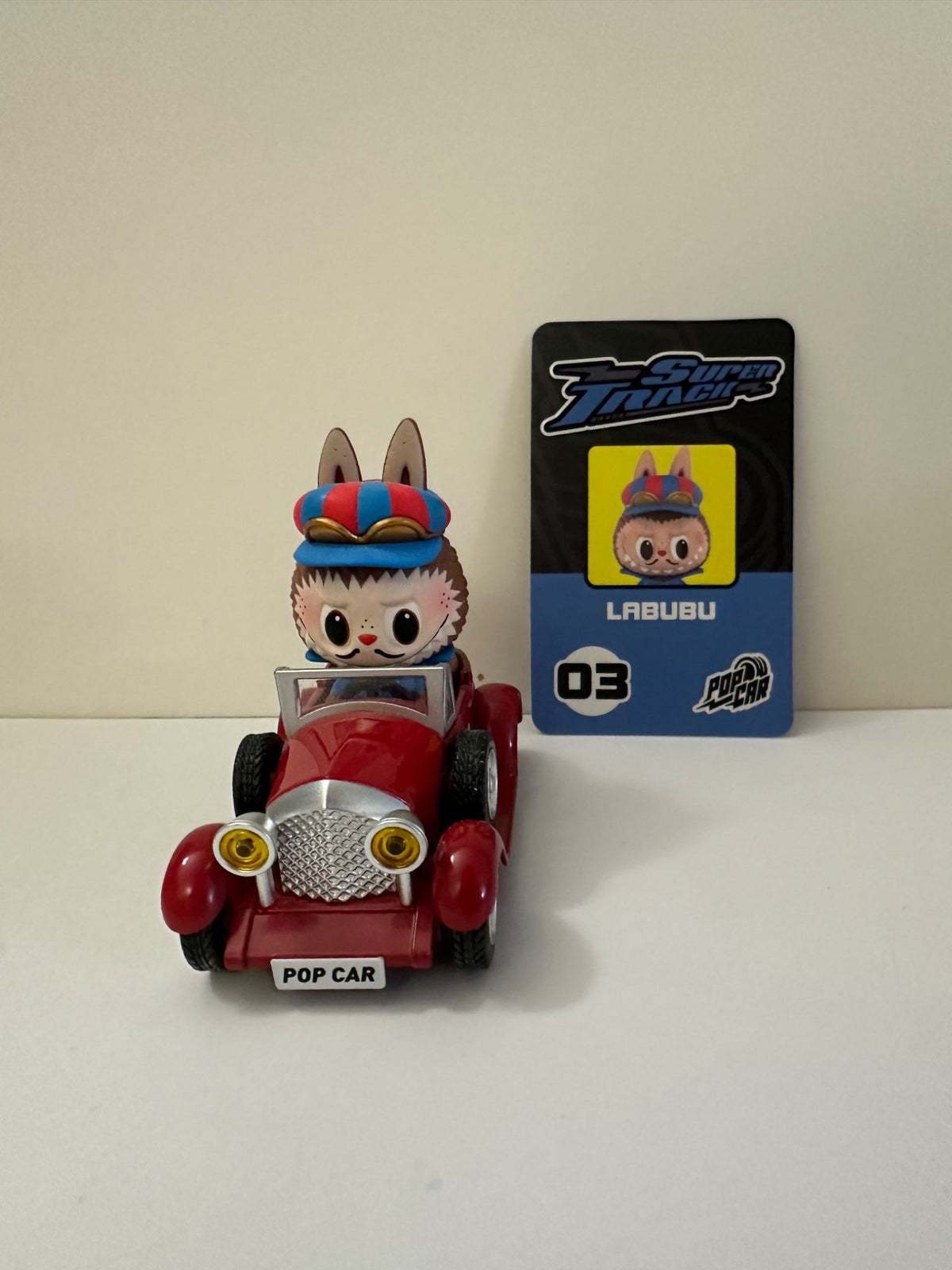 Labubu Classic Car - POPMART Super Track - POPMART - 1