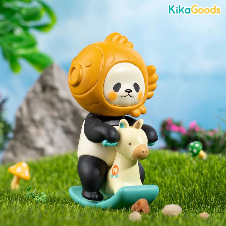 Horseback Riding - Mini Taiyaki Panda Blind Box Series by PlanetBear - 2
