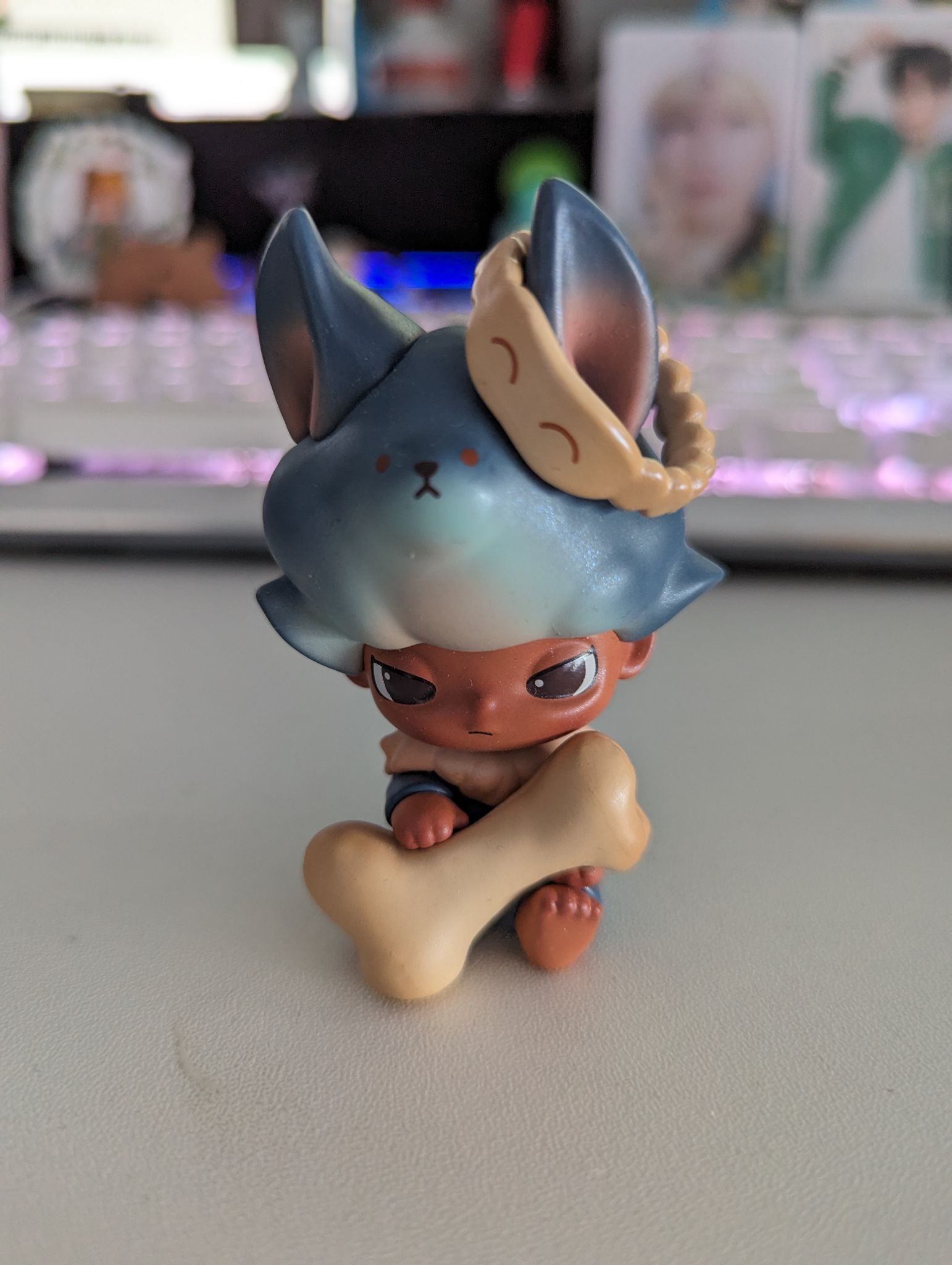 Night Wolf - DIMOO Forest Night - POPMART - 1