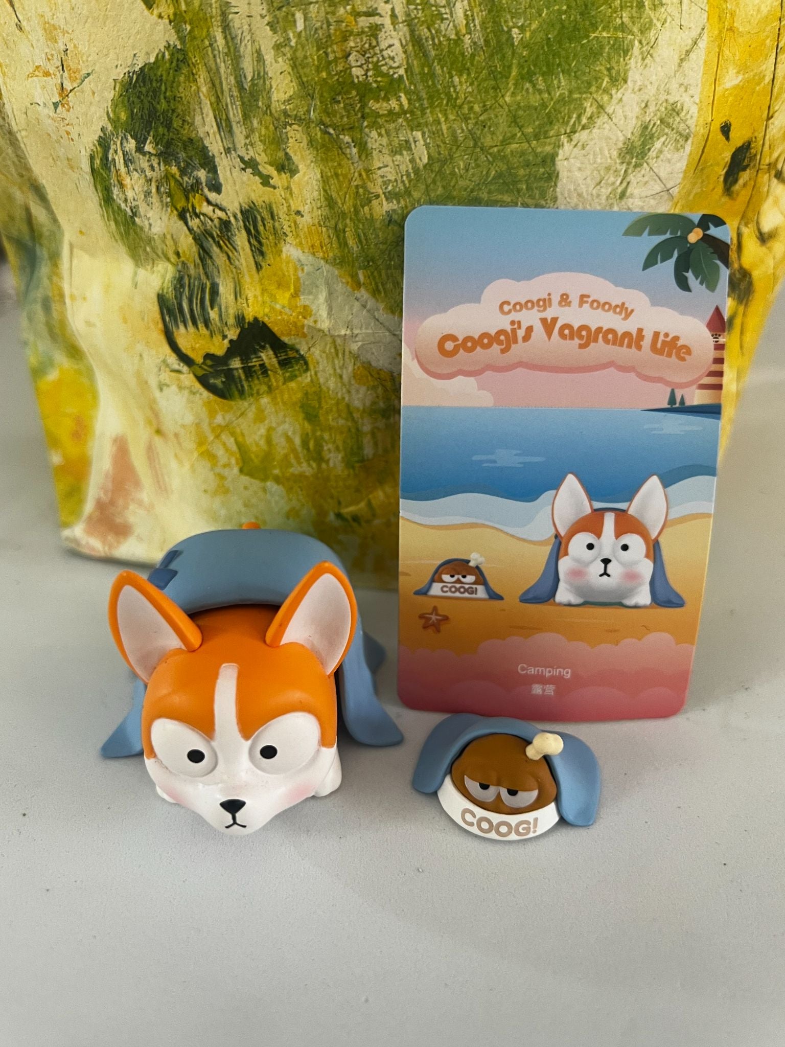 Camping - Coogi & Foodie - Coogi's Vagrant Life Series - Pop Mart - 1