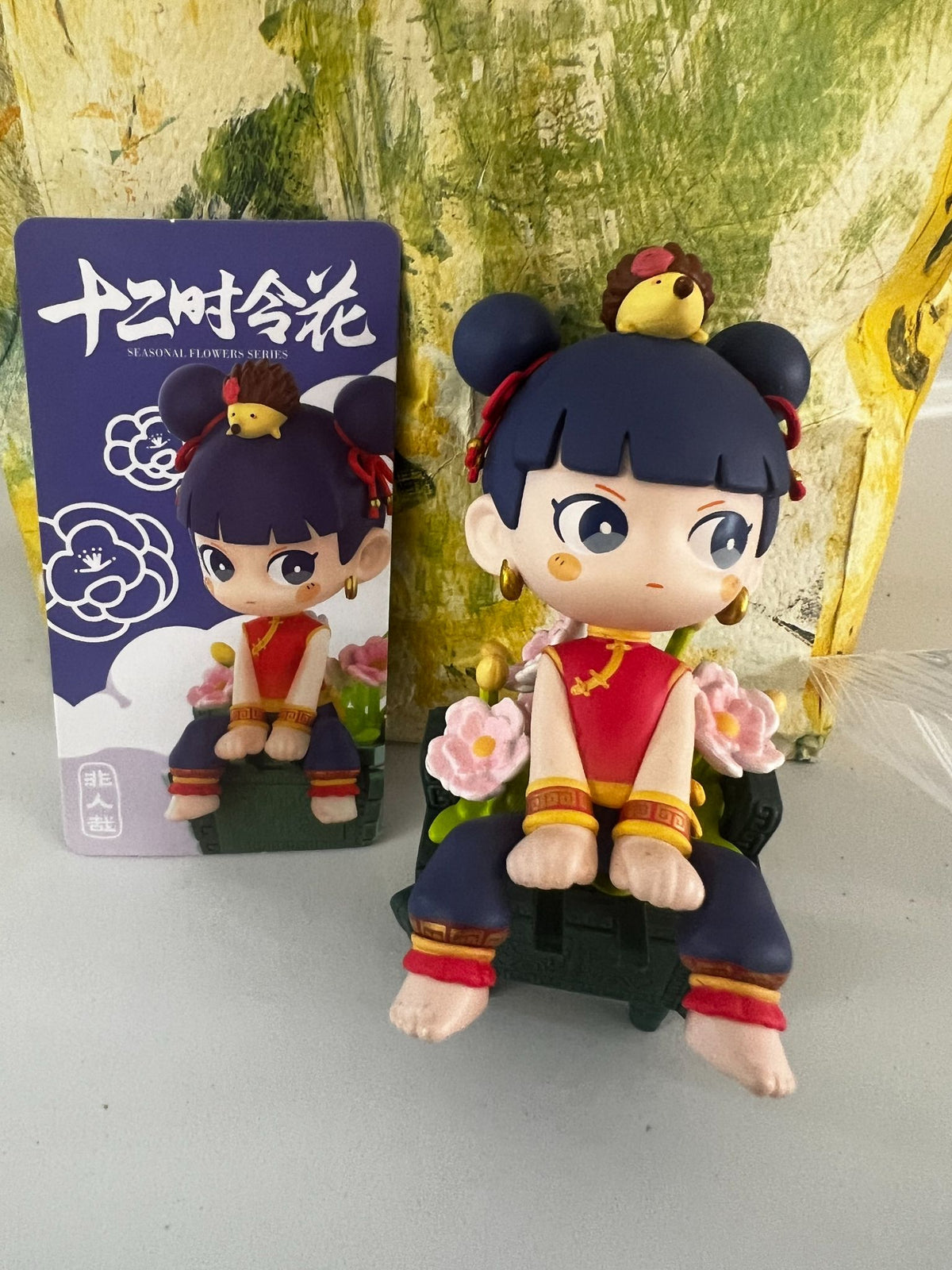 October - Nezha Seasonal Flower Series - Pop Mart - 1