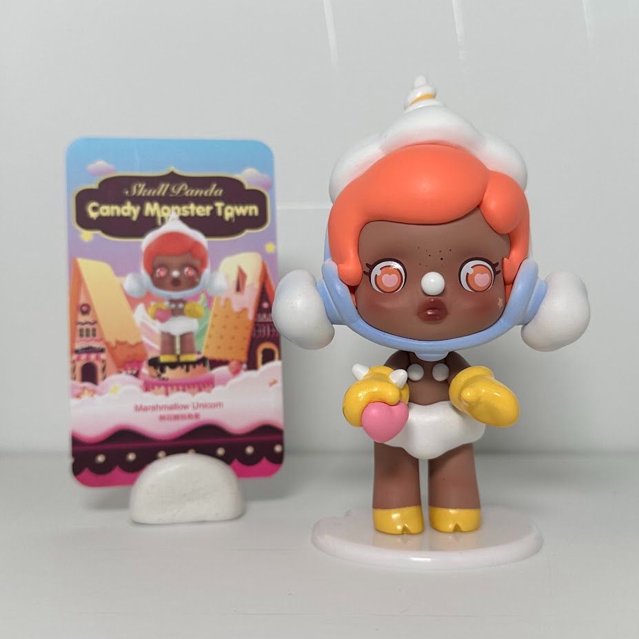 Marshmallow Unicorn - Candy Monster Town Series - SKULLPANDA x POPMART - 1