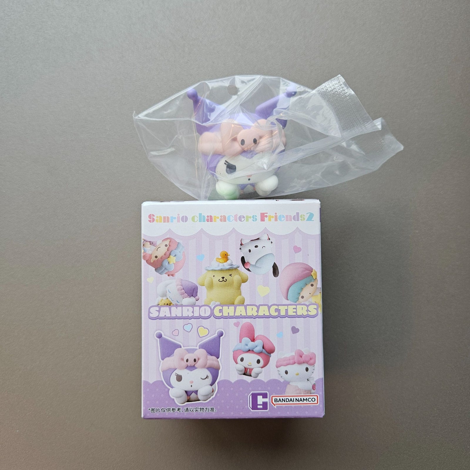 Kuromi - Sanrio Charactetd Friends 2 by Bandai - 1