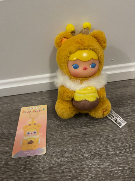 Honey Bear - Pucky Bear Planet Plush Pendant Blind Box Series by