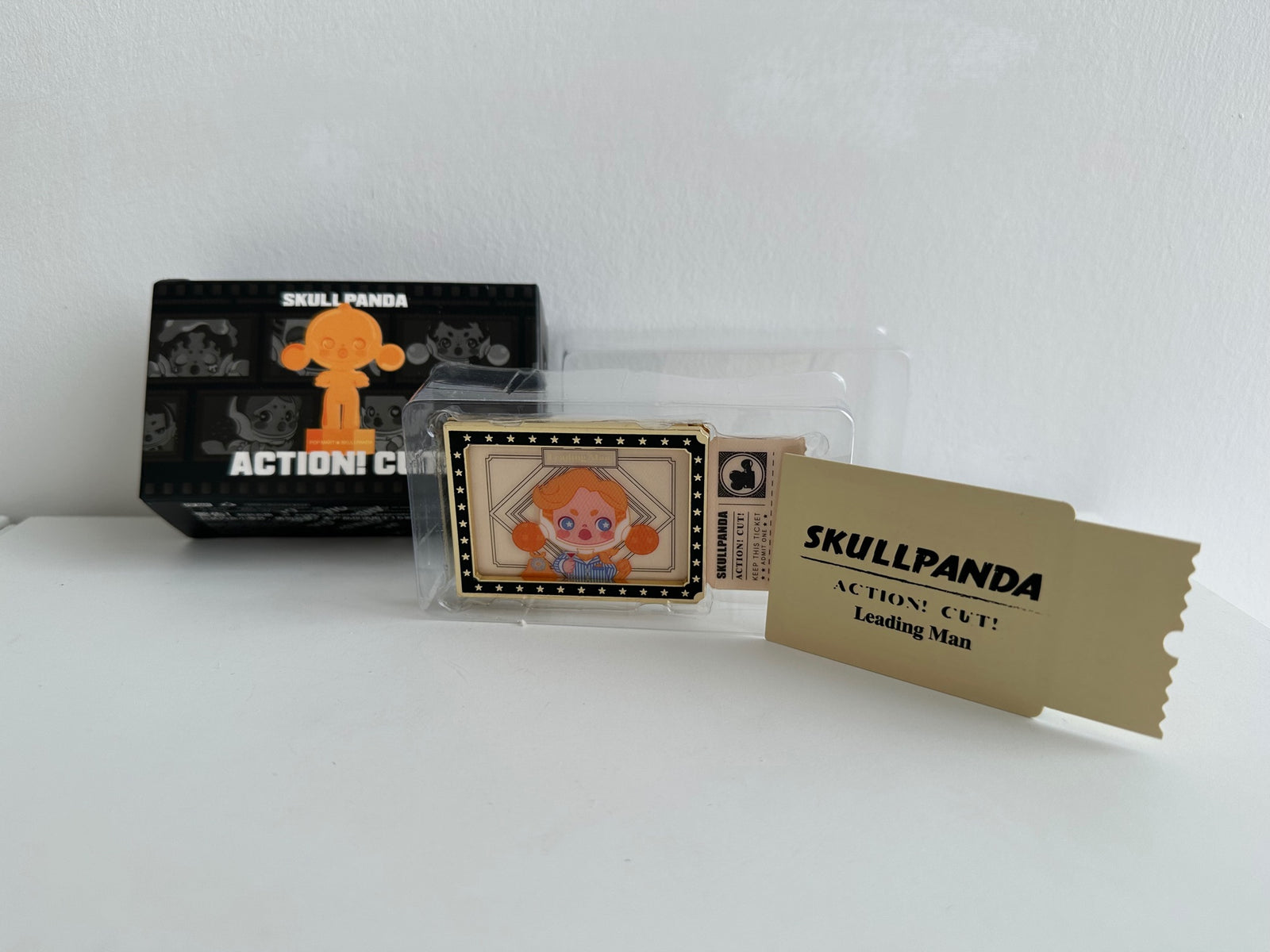 Leading Man - SKULLPANDA Action! Cut! Fridge Magnet Series by POP MART  - 1