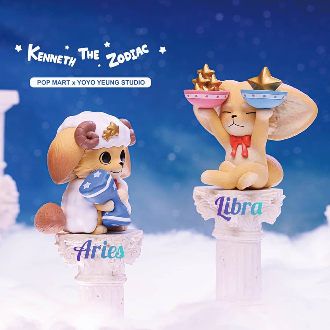 Kenneth The Fox Zodiac Blind Box Series by Yoyo Yeung x POP MART