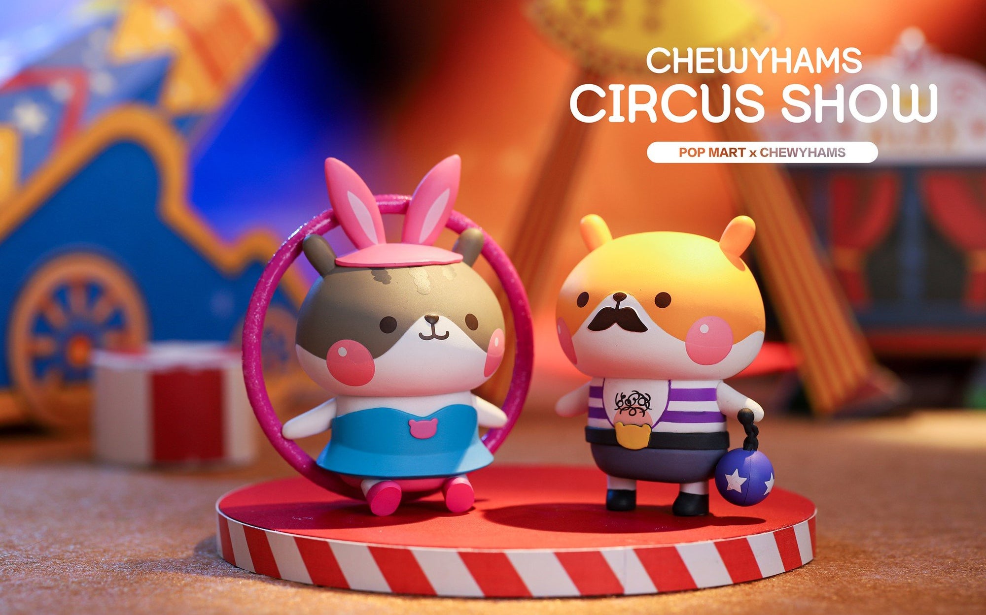 Chewy Hams Circus Blind Box Series by Funi x POP MART