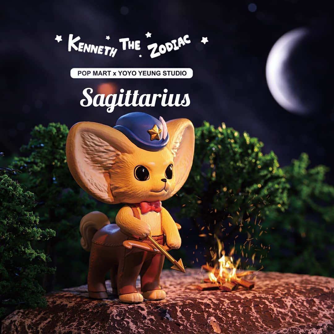 Kenneth The Fox Zodiac Blind Box Series by Yoyo Yeung x POP MART