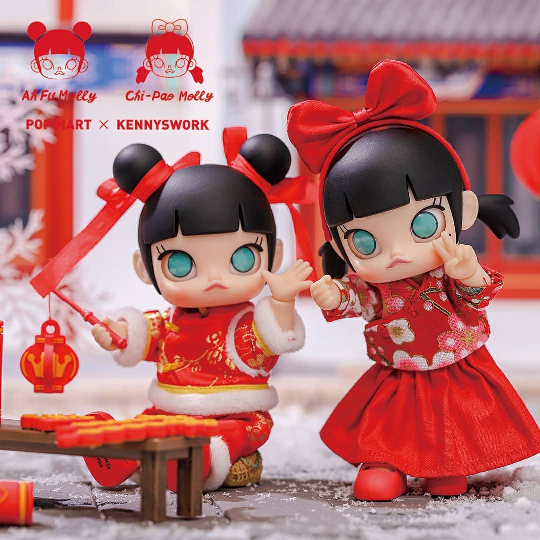 Molly Chinese New Year 2020 BJD Toy Figure by POP MART x Kennyswork