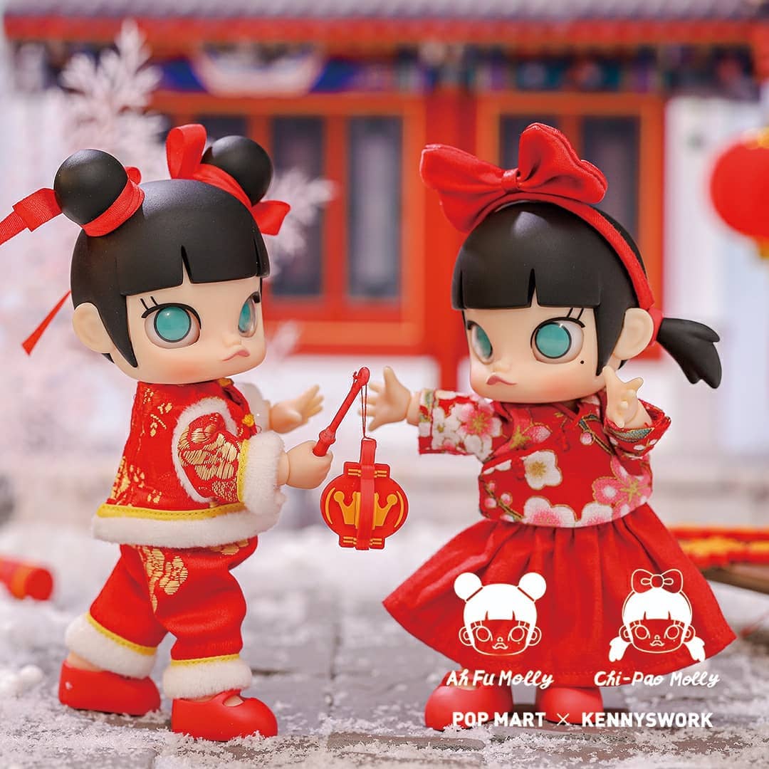 Molly Chinese New Year 2020 BJD Toy Figure by POP MART x Kennyswork