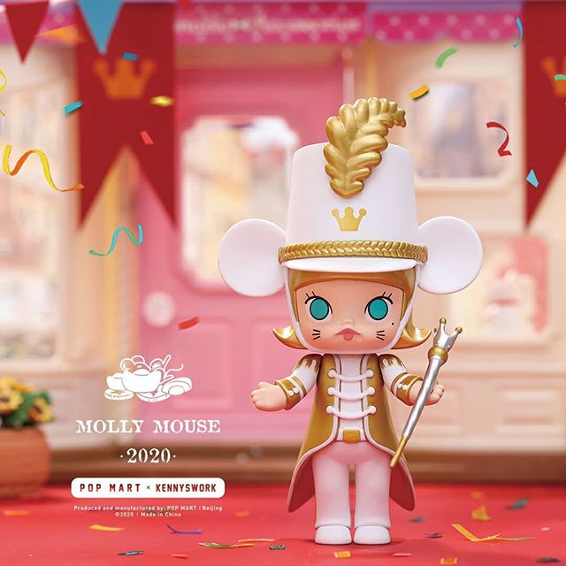 Molly Mouse Happy New Year 2020 Set by Kennyswork x POP MART [Opened Box Version]