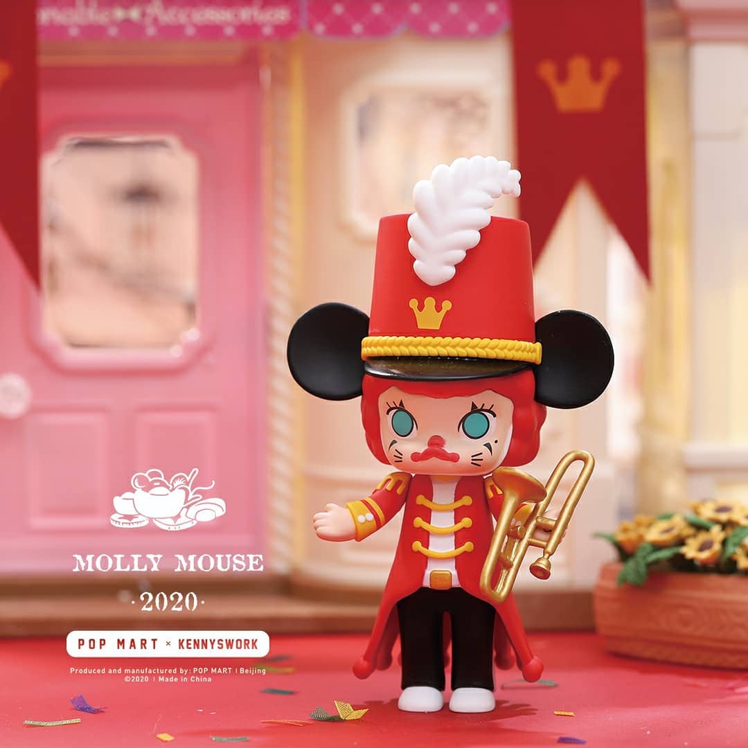 Molly Mouse Happy New Year 2020 Set by Kennyswork x POP MART [Opened Box Version]