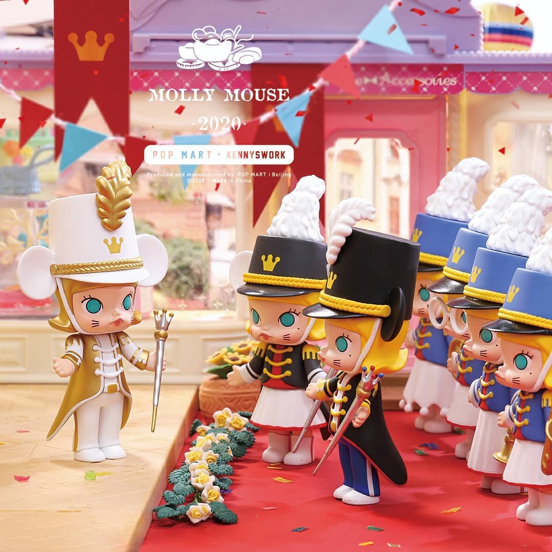 Molly Mouse Happy New Year 2020 Set by Kennyswork x POP MART [Opened Box Version]