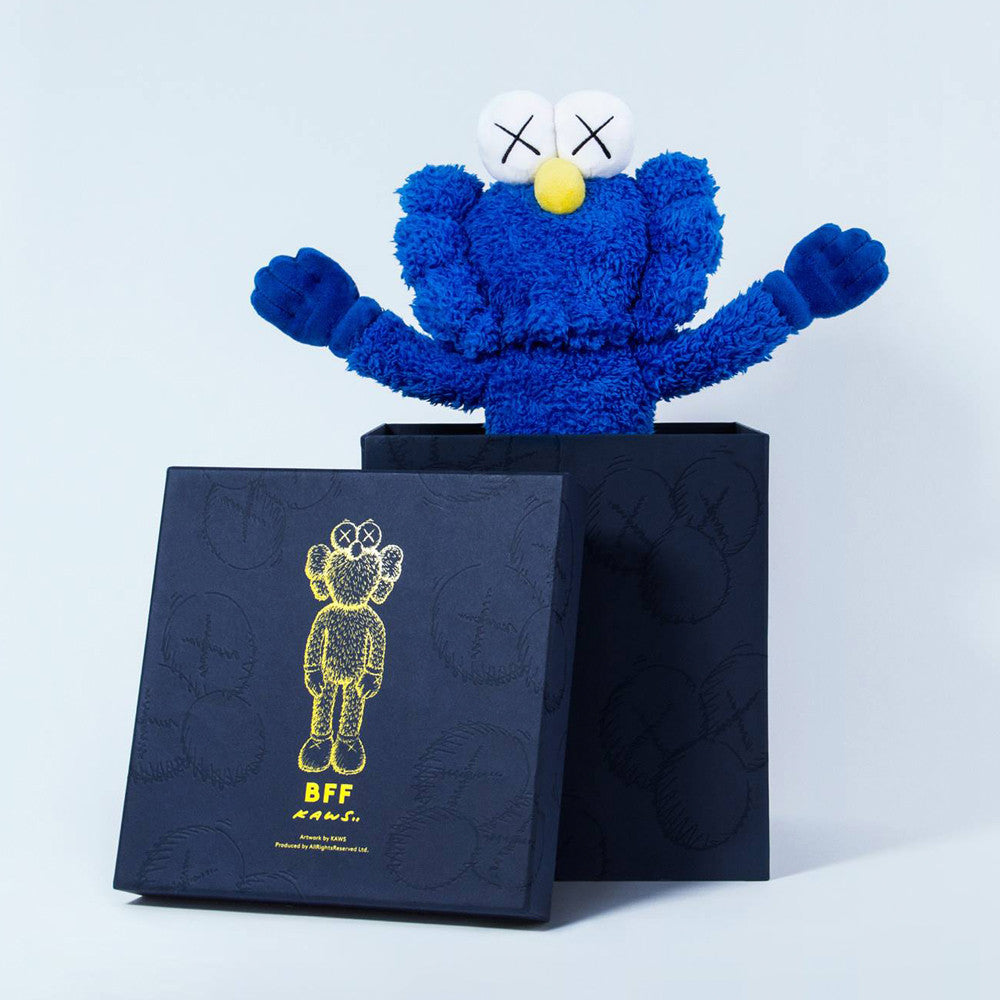 Kaws BFF Companion Blue Plush Limited Edition