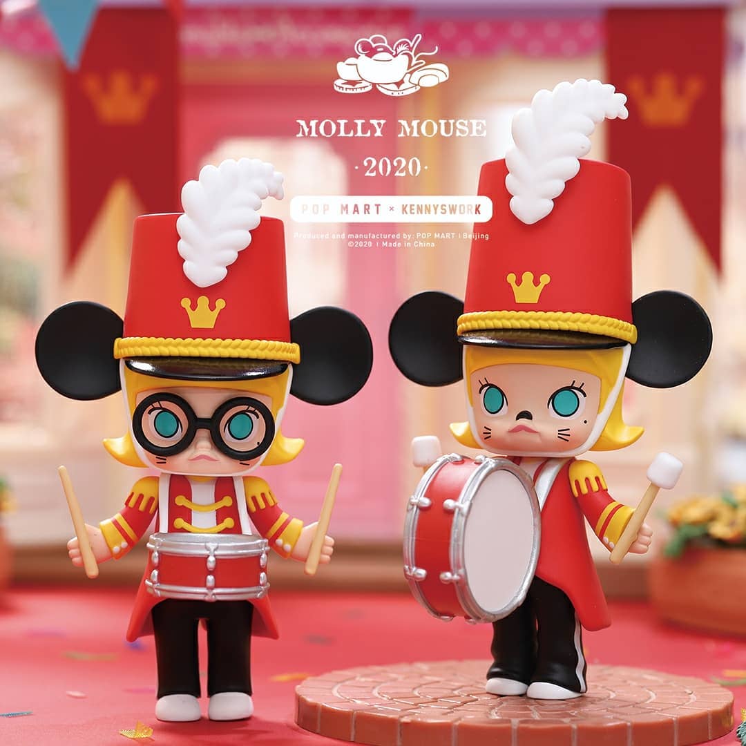 Molly Mouse Happy New Year 2020 Set by Kennyswork x POP MART [Opened Box Version]