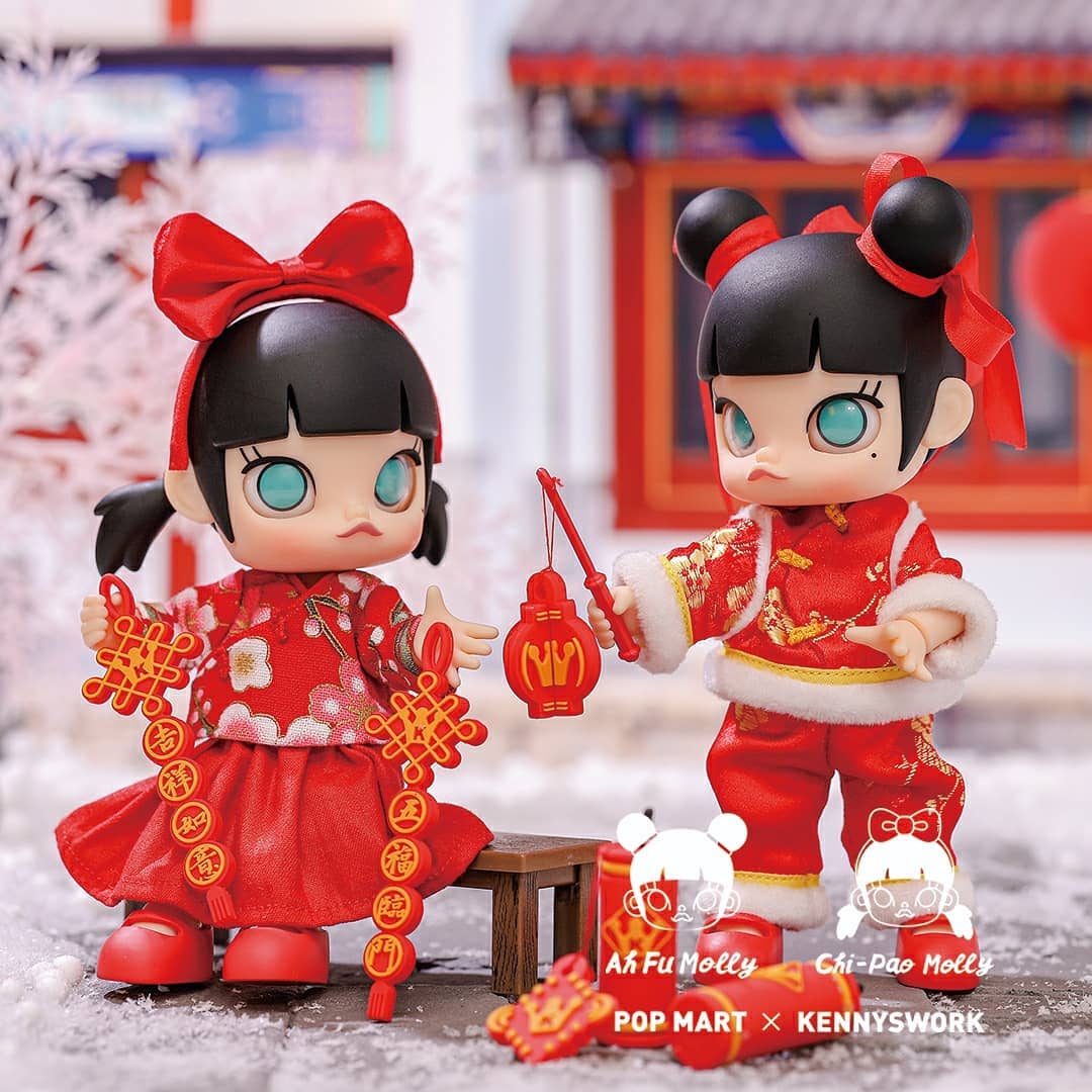 Molly Chinese New Year 2020 BJD Toy Figure by POP MART x Kennyswork