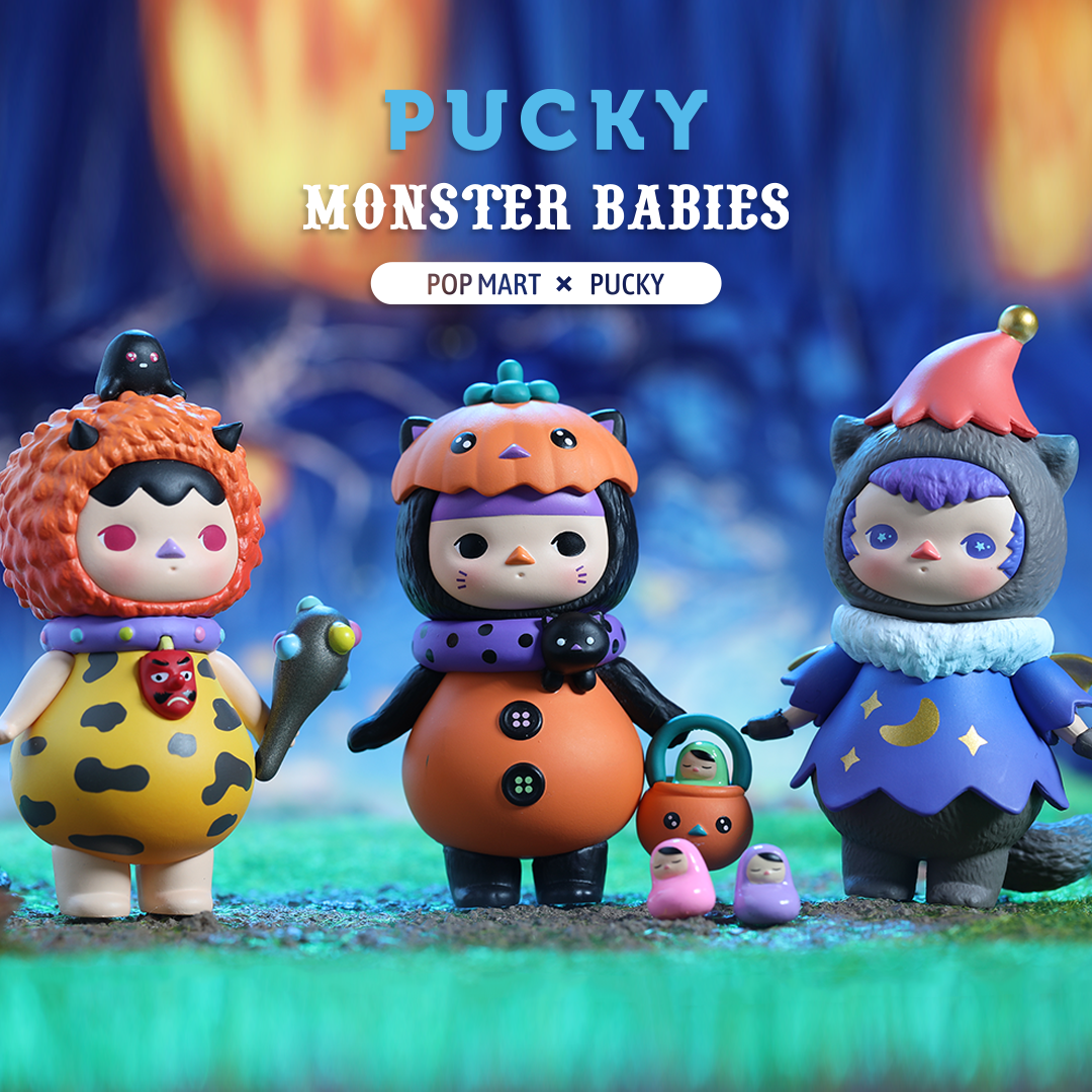Pucky Monster Babies by Pucky x POP MART