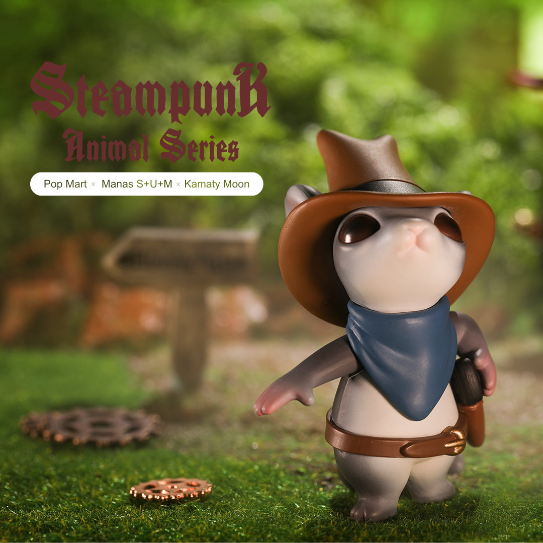 Steampunk Animal Blind Box Series by POP MART x Manas x Kamaty Moon