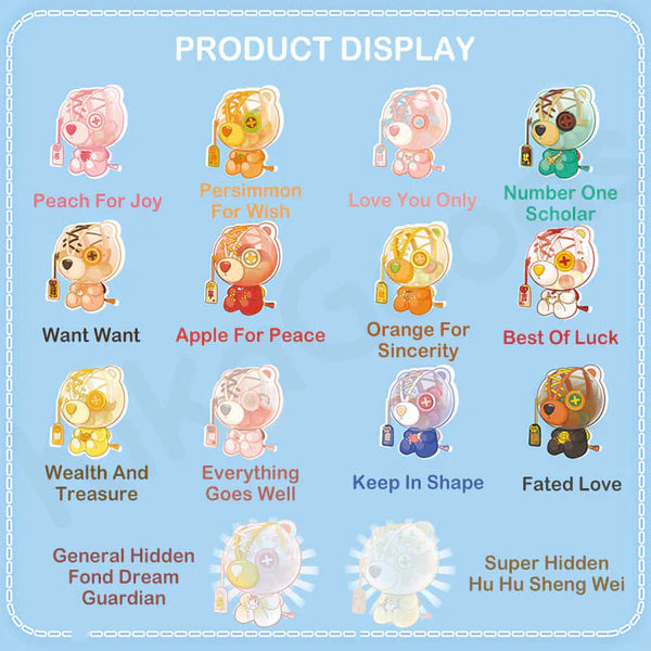 Raggedy Teddy Today's Blessings Blind Box Series by Joybrain